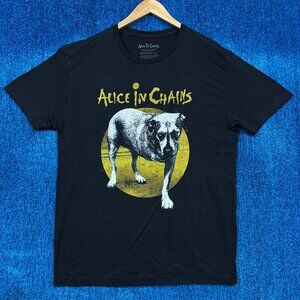 Alice In Chains Self-titled Album Tripod Dog Grunge Tee L